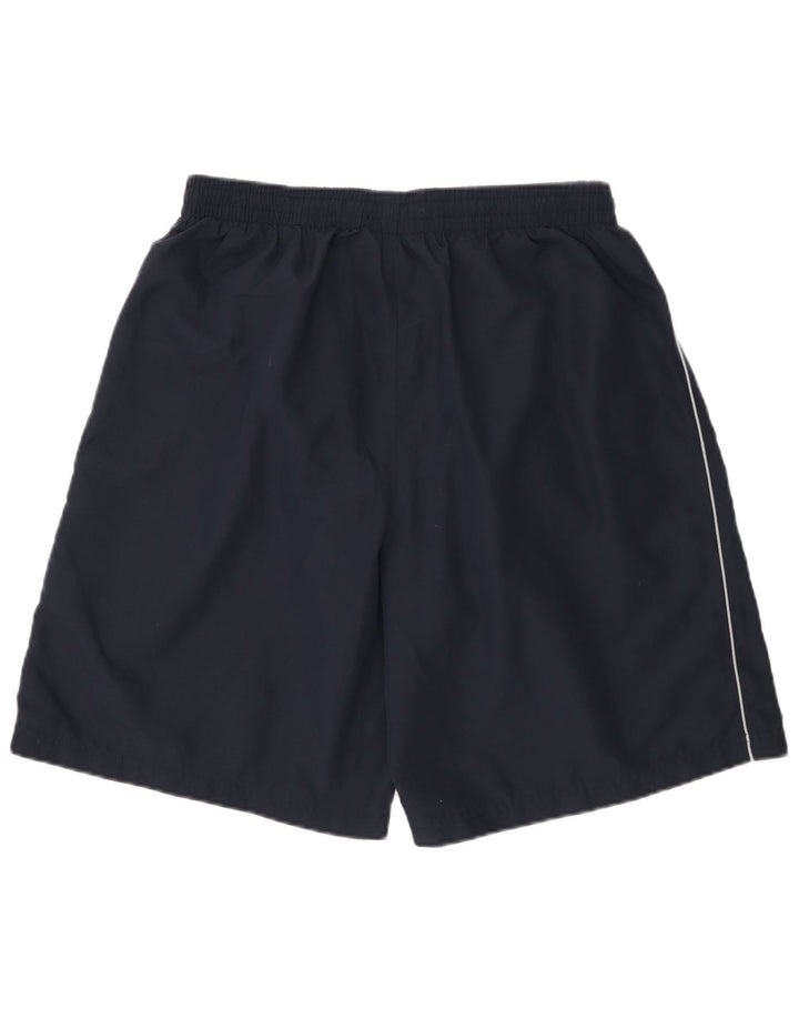 Pantaloncini da bagno grafici da uomo Umbro 2XL poliestere blu navy