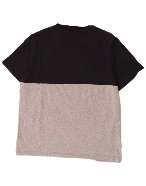 T-shirt grafica da uomo con vestibilità regolare Lacoste, taglia 6 XL, colore nero