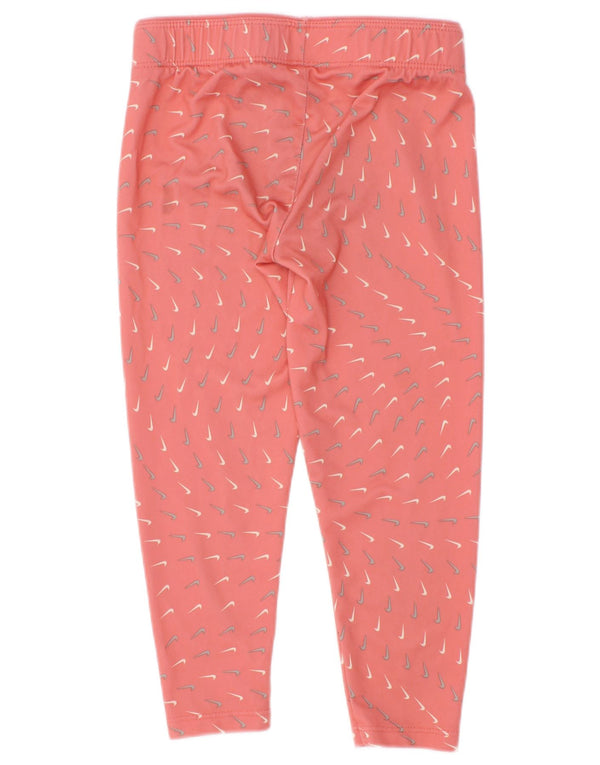 Leggings grafici Nike per ragazze 3-4 anni XS Rosa