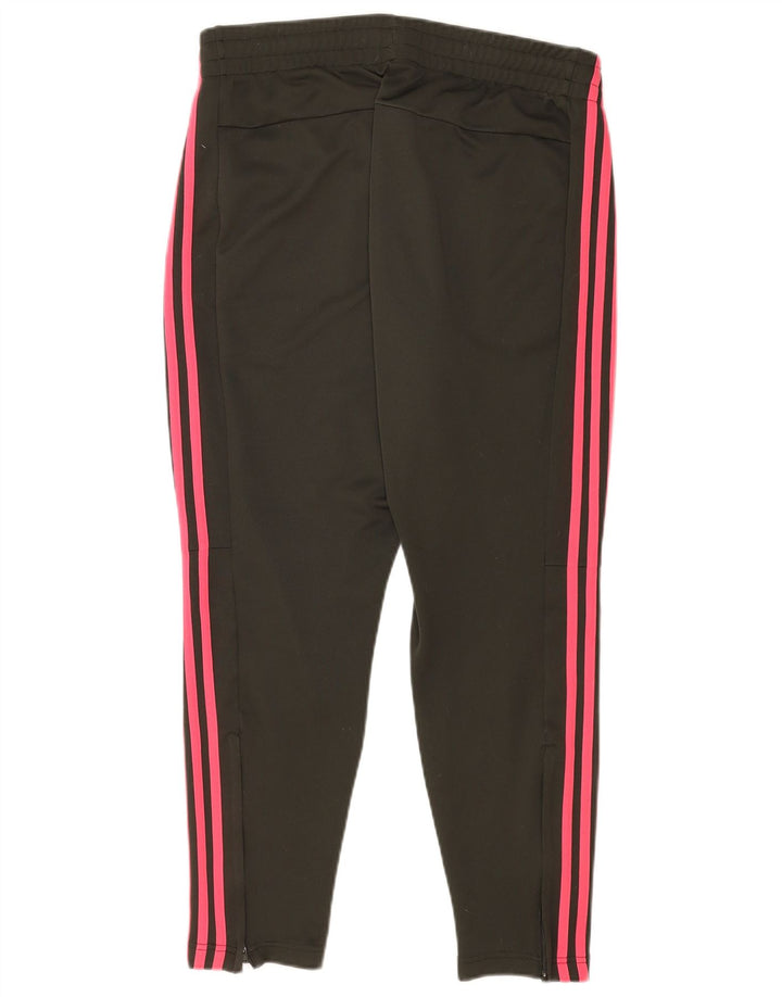Pantaloni da tuta da donna Adidas UK 16/18 Large Nero Poliestere