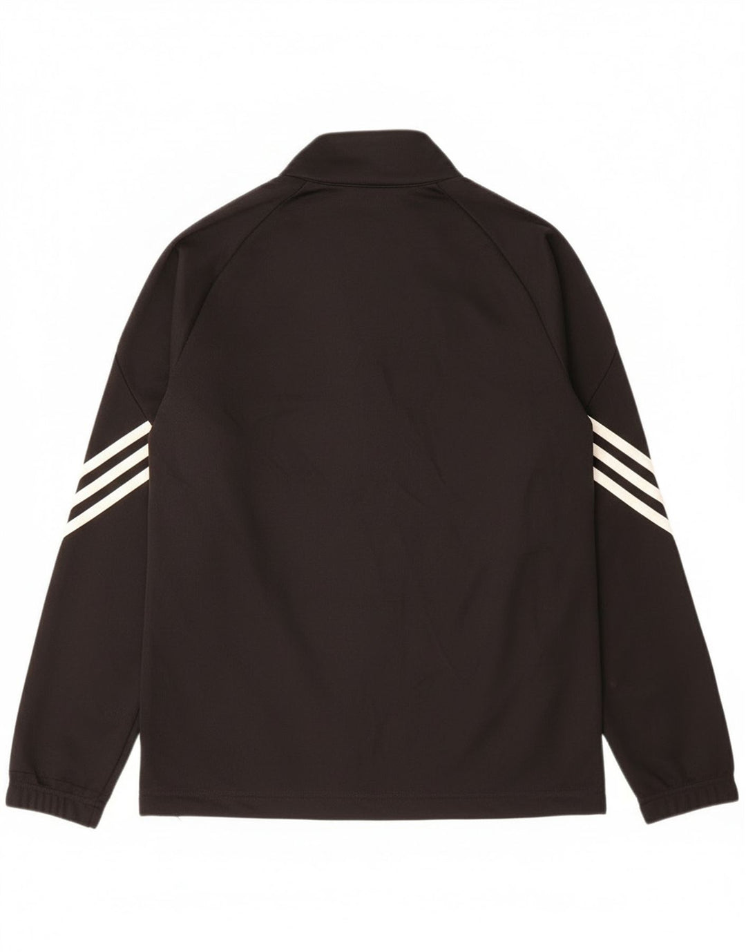 Giacca superiore della tuta Adidas Climalite da ragazzo 13-14 anni in poliestere nero