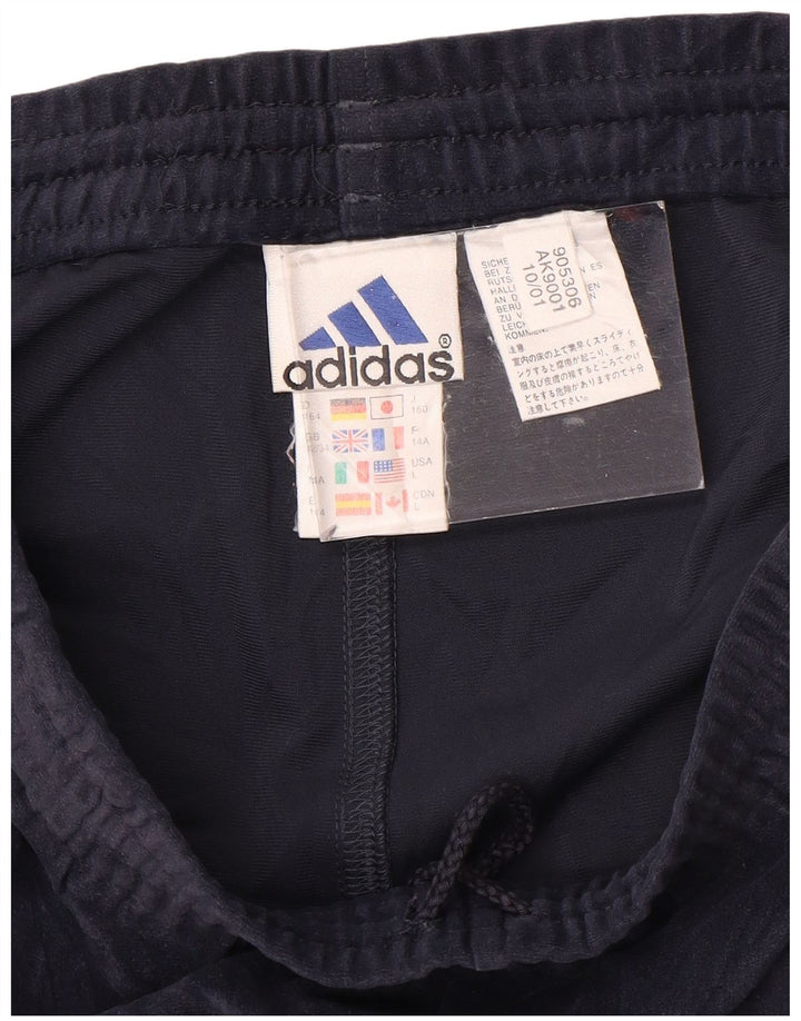 Pantaloni da tuta ADIDAS da ragazzo Joggers 13-14 anni in poliestere blu navy