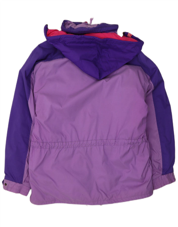 Giacca da sci con cappuccio da uomo Bailo IT 52 XL Viola Colourblock in poliammide