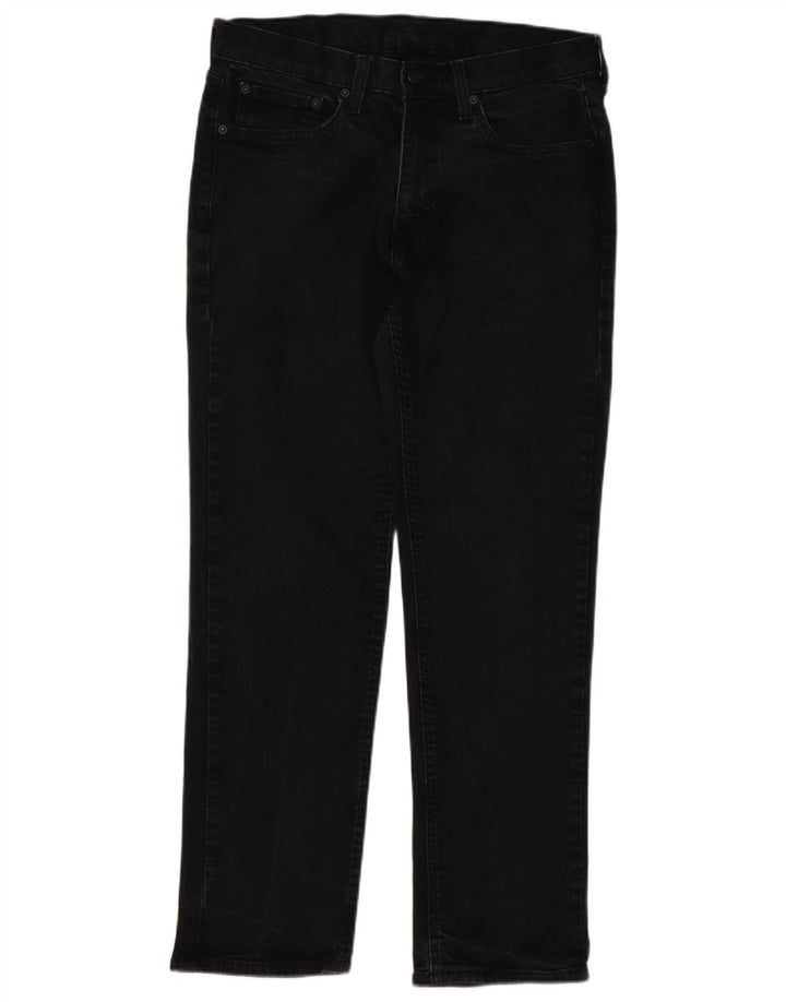 Levi's Uomo 541 Jeans affusolati W34 L32 Cotone nero