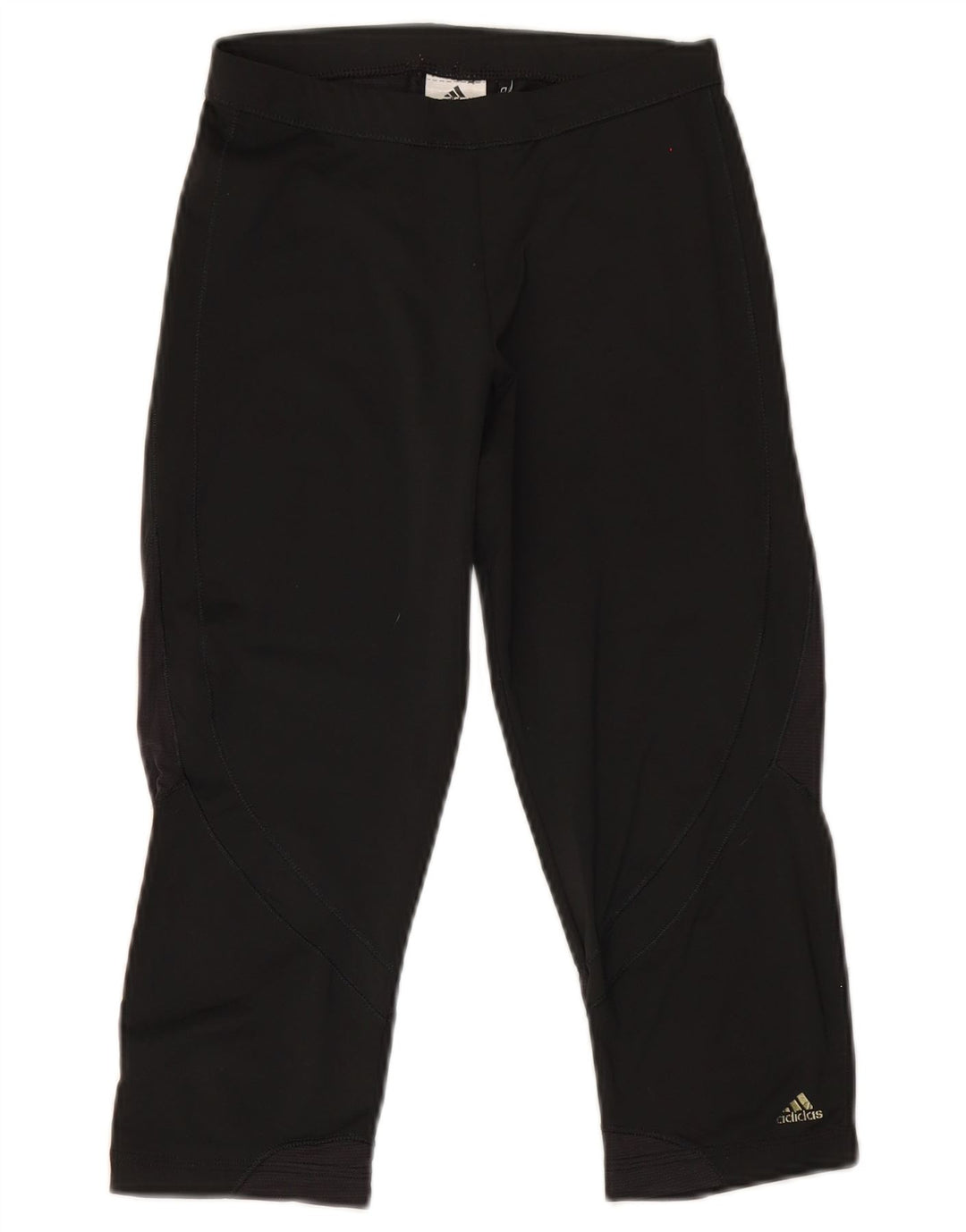 Leggings Adidas Climacool Capri da donna UK 10 piccolo poliestere nero