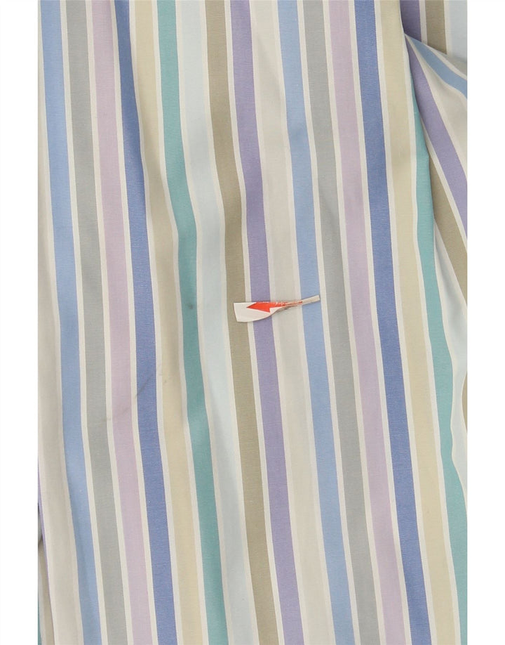 Gant Camicia elegante da uomo in cotone a righe multicolori medie