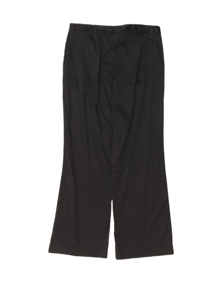 MOSSIMO Womens Stretch Bootcut Casual Trousers US 14 XL W34 L30 Black