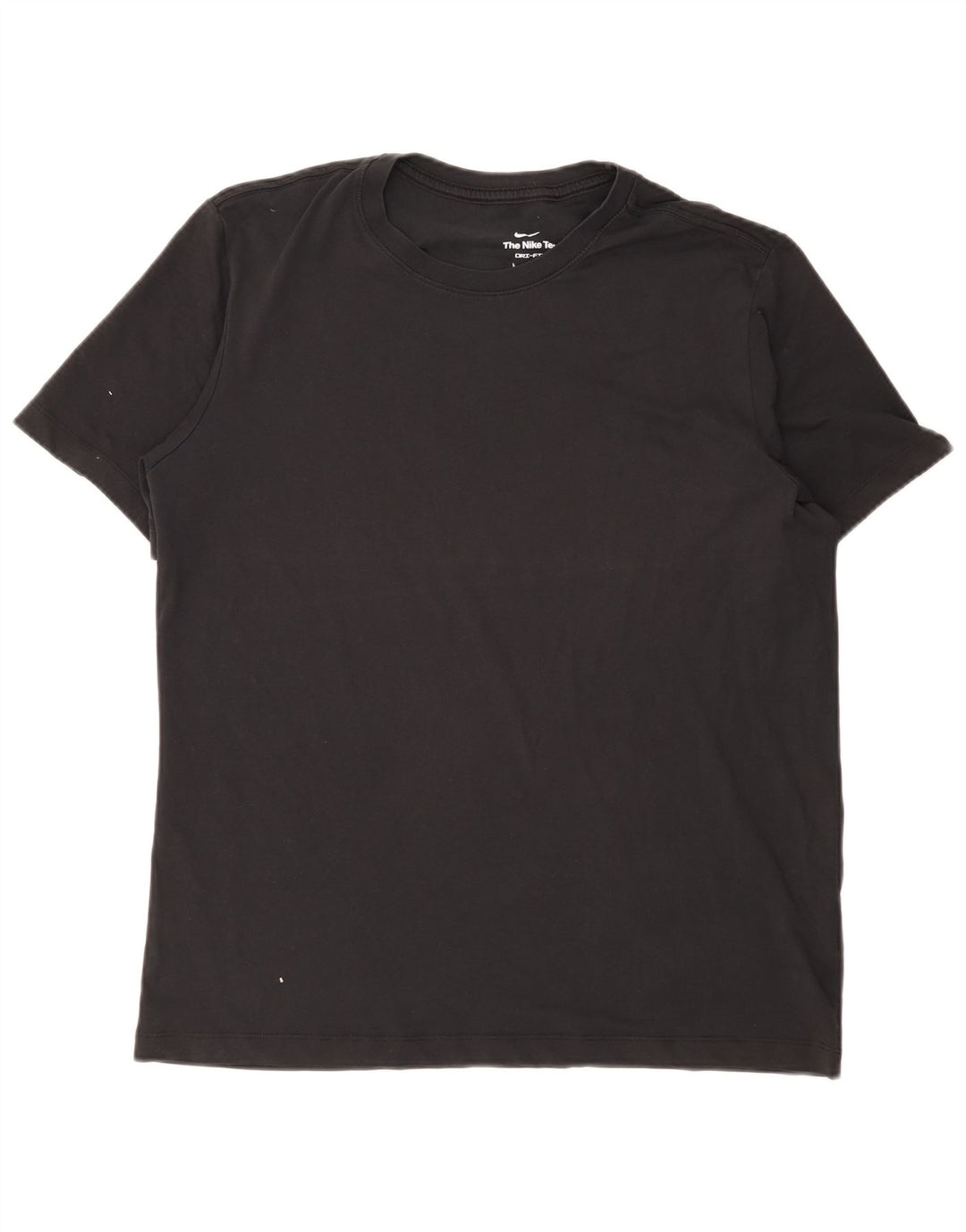 T-shirt Nike Dri Fit da uomo, grande, in cotone nero