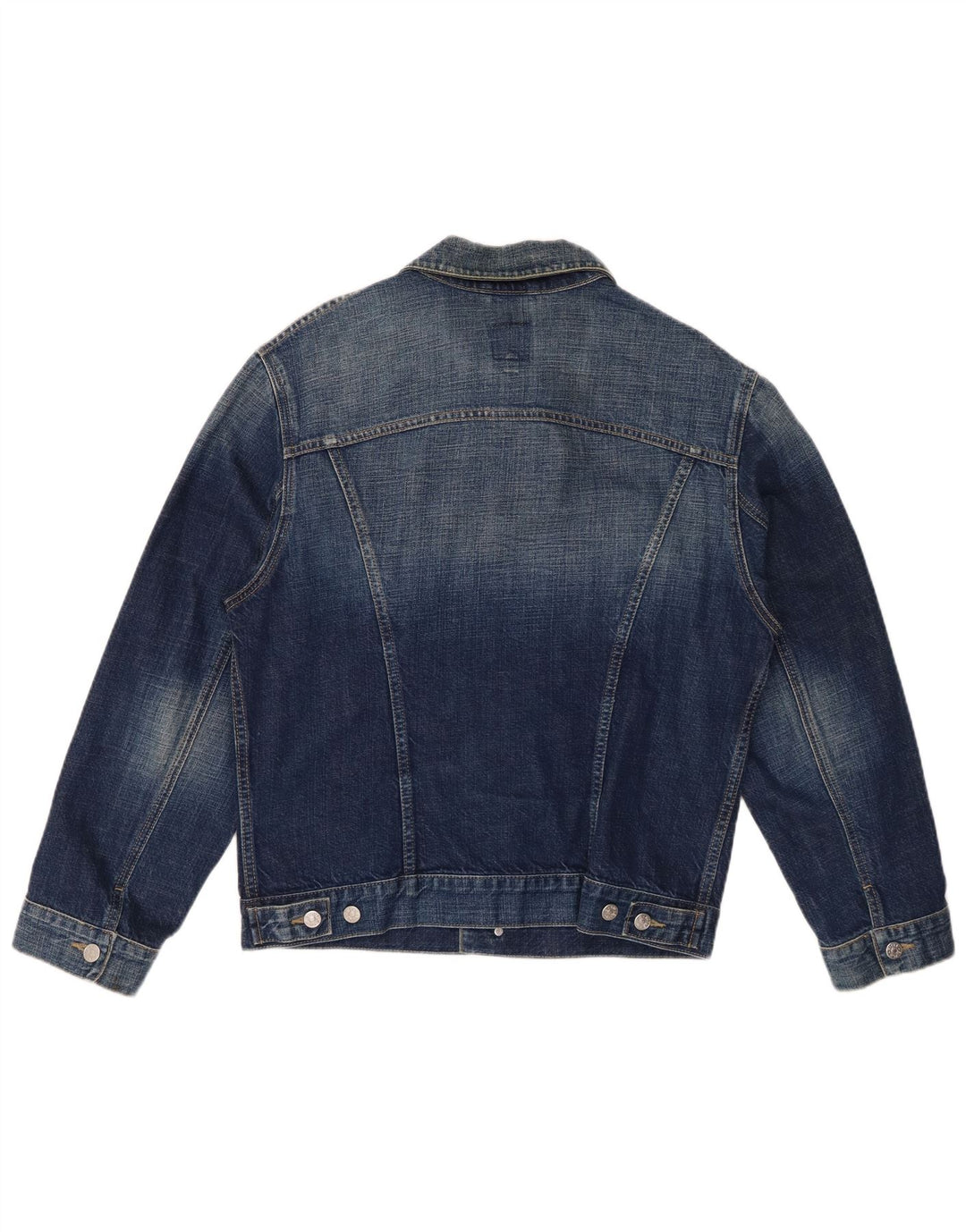 Giacca di jeans da donna RIFLE UK 16 grande cotone blu