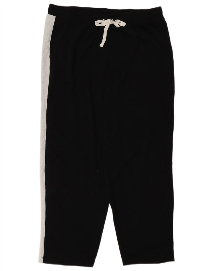 Pantaloni da tuta da donna Nautica UK 14 Large Nero Colourblock Poliestere