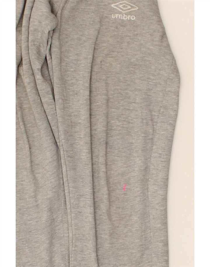 UMBRO Mens Graphic Tracksuit Trousers Joggers Medium Grey Cotton Vintage Umbro and Second-Hand Umbro from Messina Hembry 