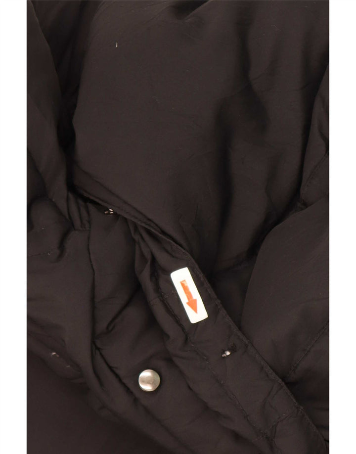 Cappotto imbottito con cappuccio da donna Fila UK 12 medio poliestere nero