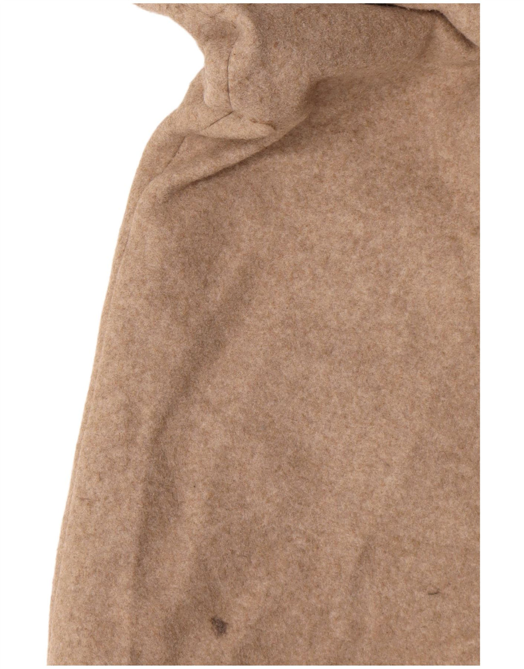 Cappotto doppiopetto oversize da donna Zara UK 16 Poliestere beige medio