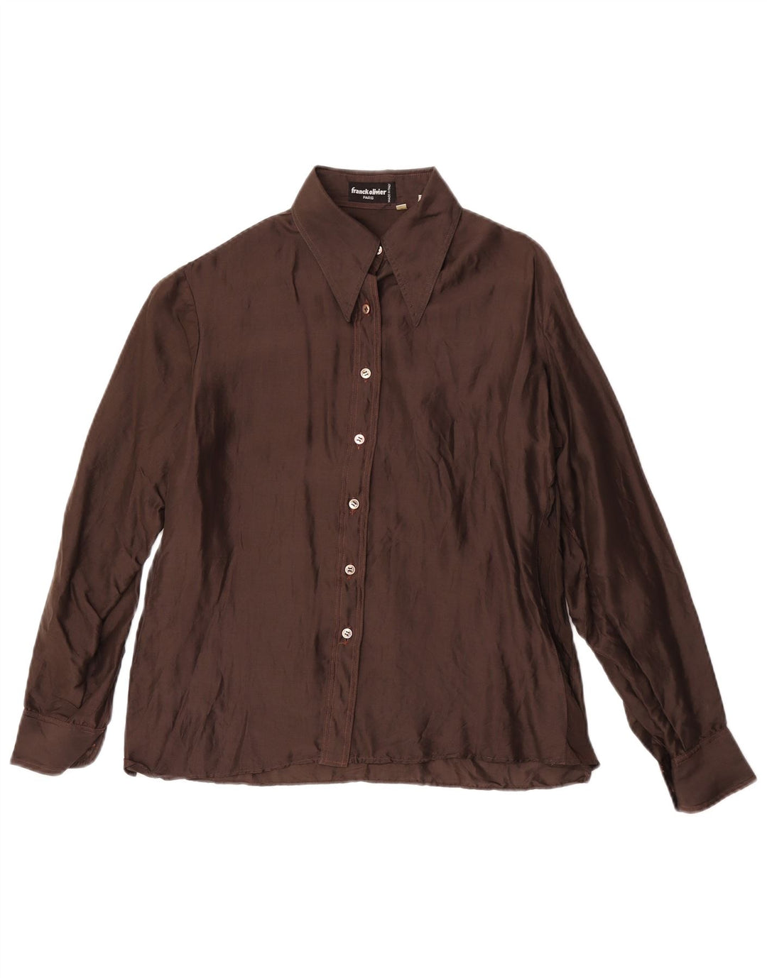Camicia da donna Franck Olivier IT 44 Marrone medio