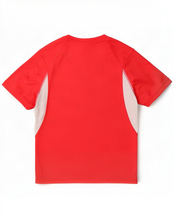 T-shirt grafica Adidas Climacool da donna Top UK 14 Medium Red Colourblock