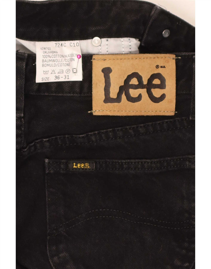 Jeans Lee affusolati Oklahoma da uomo W36 L31 cotone nero