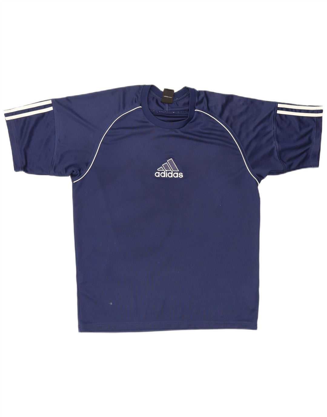 T-shirt da uomo Adidas Top media blu navy sportiva