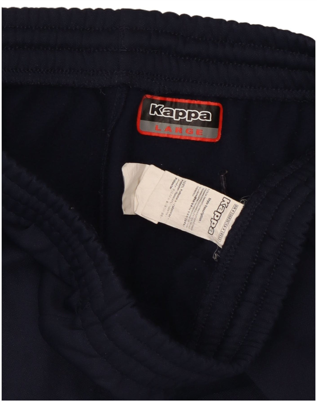 Pantaloncini sportivi da uomo Kappa Bermuda grandi sportivi in poliestere blu navy