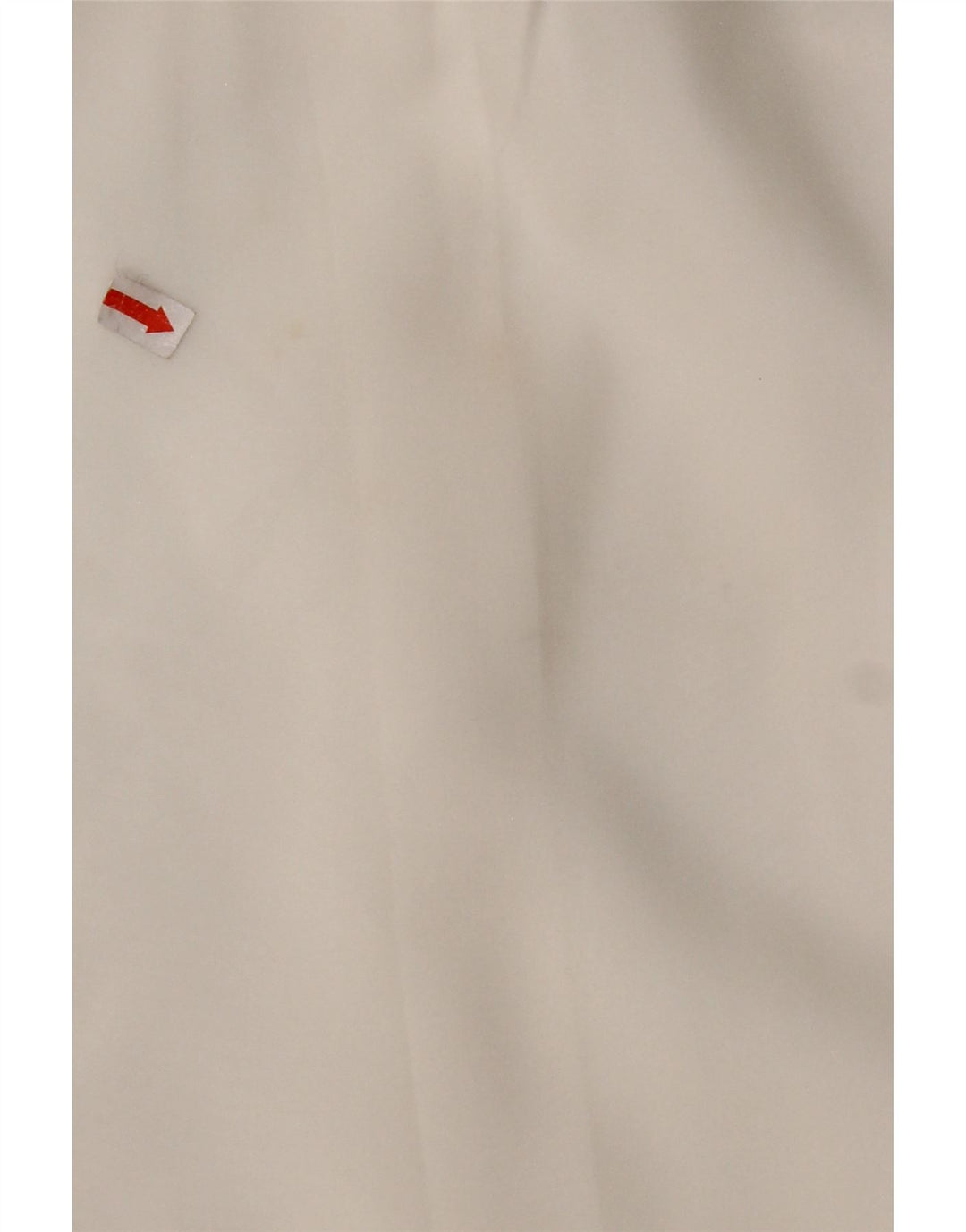 Camicetta da donna con volant sul davanti VINTAGE UK 16 grande bianca