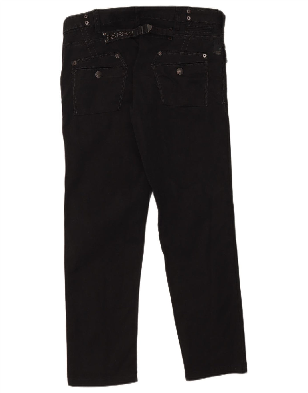 Jeans dritti da uomo G-Star W29 L26 cotone nero