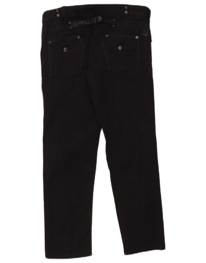 Jeans dritti da uomo G-Star W29 L26 cotone nero