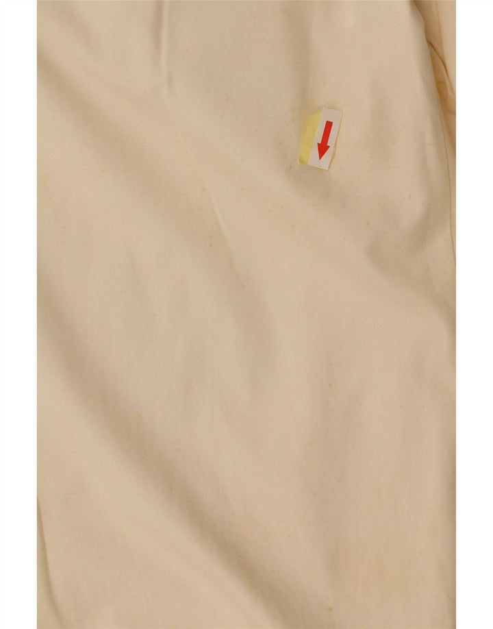 VALENTINO Pantaloni chino da uomo con pegging W30 L32 bianco sporco