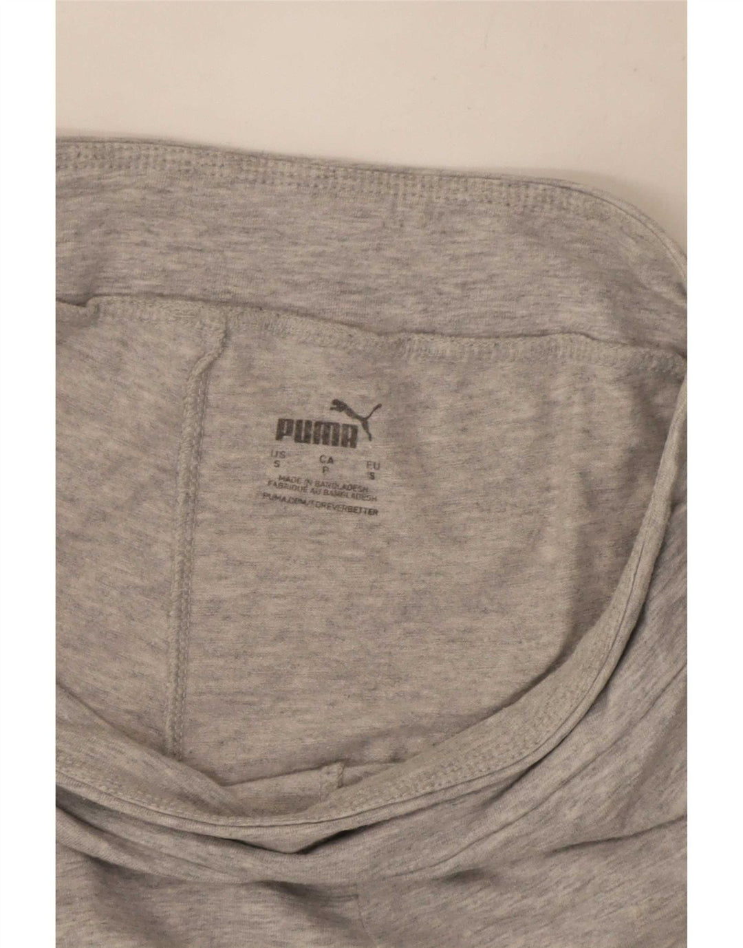 Leggings Puma da donna UK 8 Small in cotone chiazzato grigio