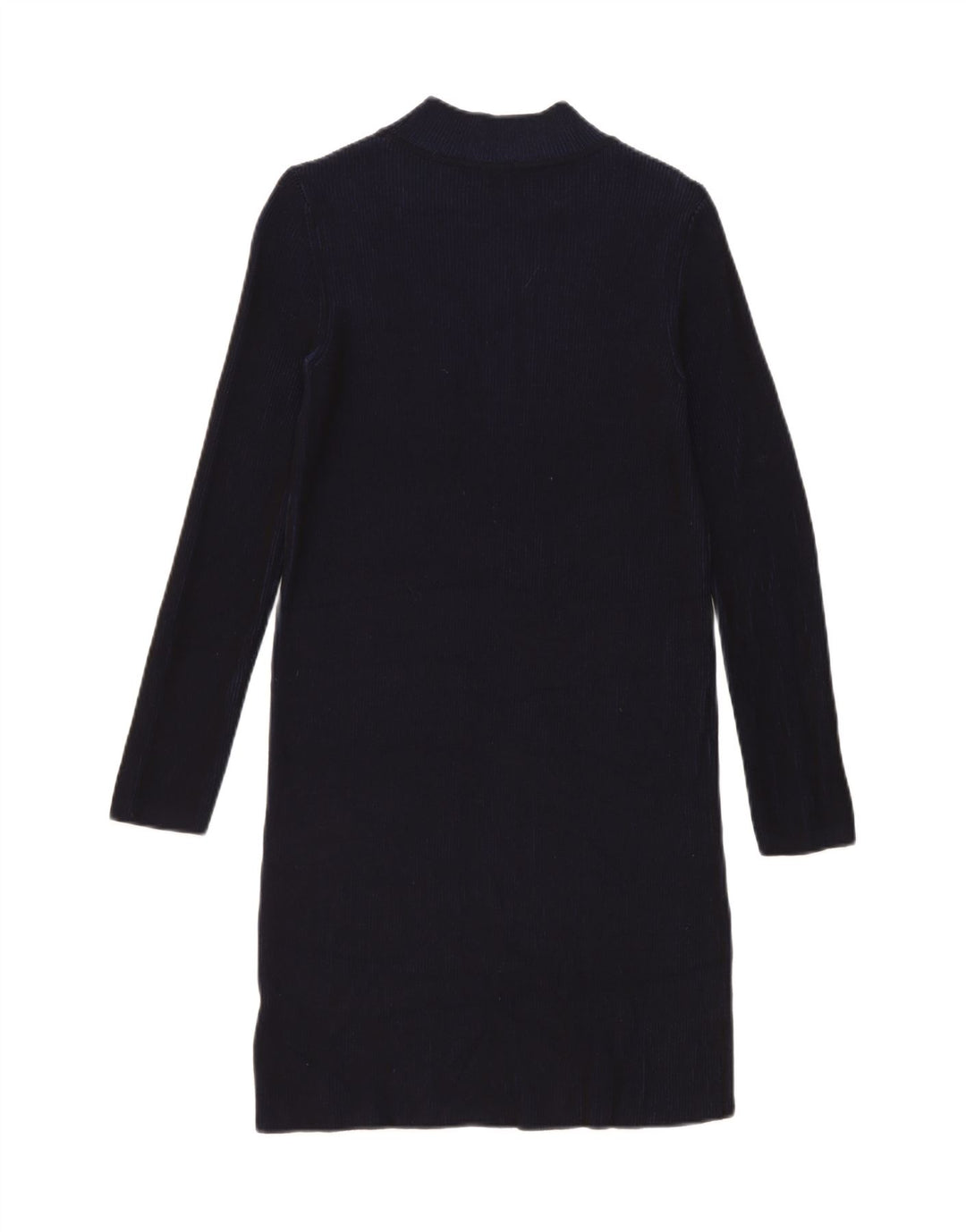 Abito a trapezio a maniche lunghe da donna Phase Eight UK 12 Viscosa blu navy medio