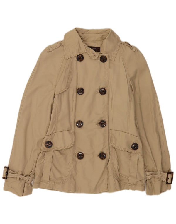 Cappotto da marinaio da donna Zara UK 10 piccolo beige