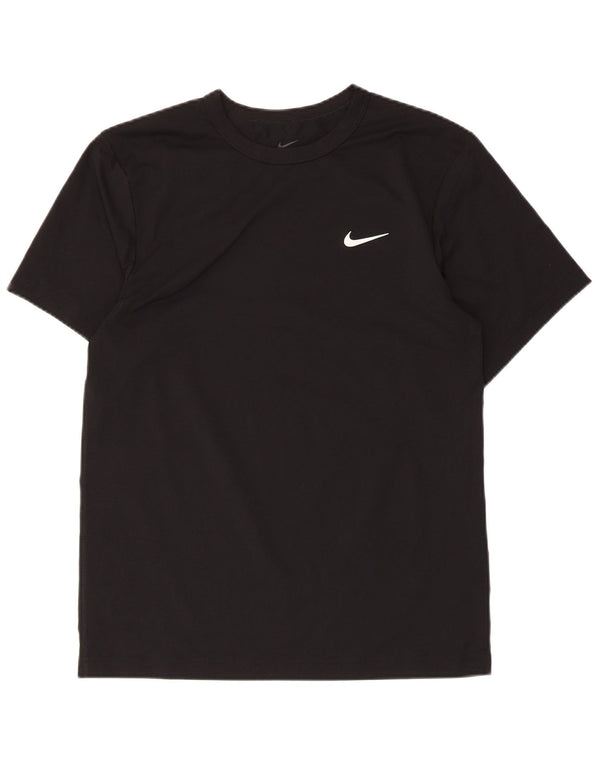 T-shirt Nike Dri Fit da uomo, piccola, in poliestere nero