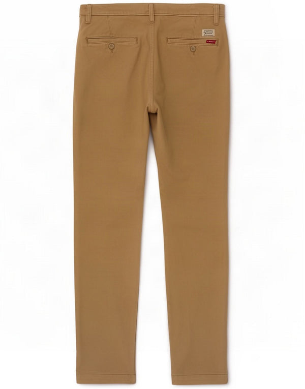 Pantaloni chino da uomo affusolati vestibilità standard Levi's W30 L30 Cotone beige