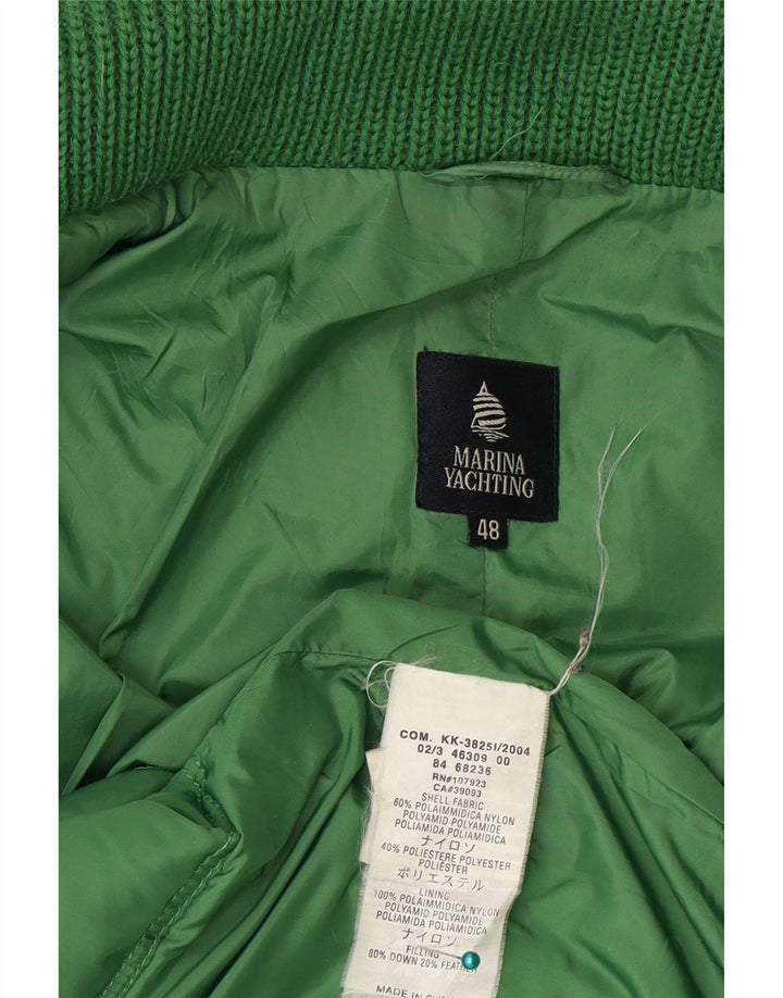 Giacca Imbottita Donna Marina Yachting IT 48 XL Verde Poliammide