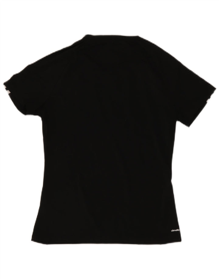 T-shirt Adidas Climalite da donna Top UK 8/10 Small Poliestere nero