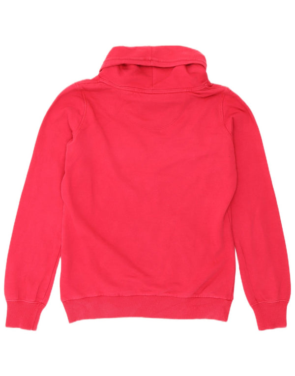 Felpa con grafica Champion Heritage da donna UK 14 Cotone rosa medio