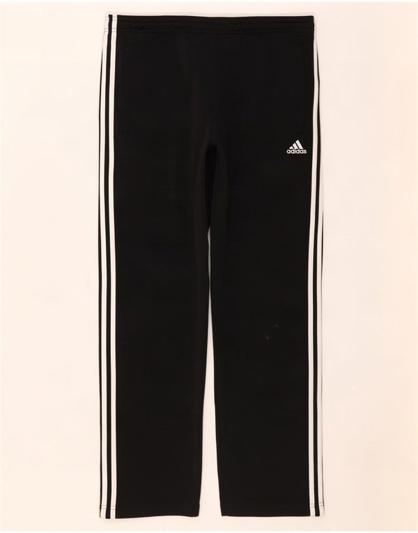 Pantaloni da tuta da uomo Adidas UK 40/42 Medium Nero Colourblock Poliestere