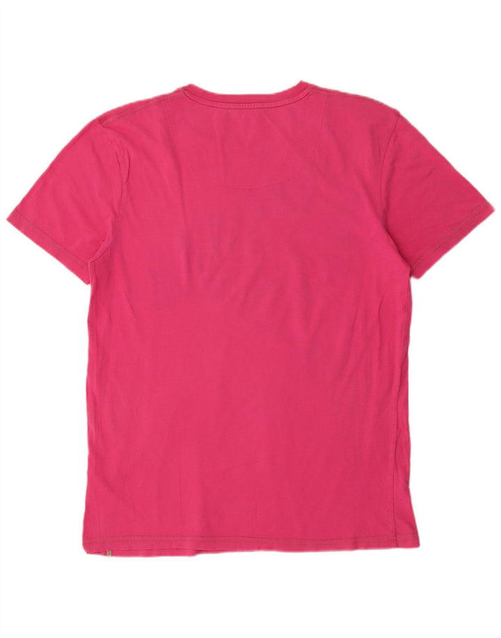 T-shirt grafica da donna Ted Baker taglia 3 in cotone floreale rosa medio
