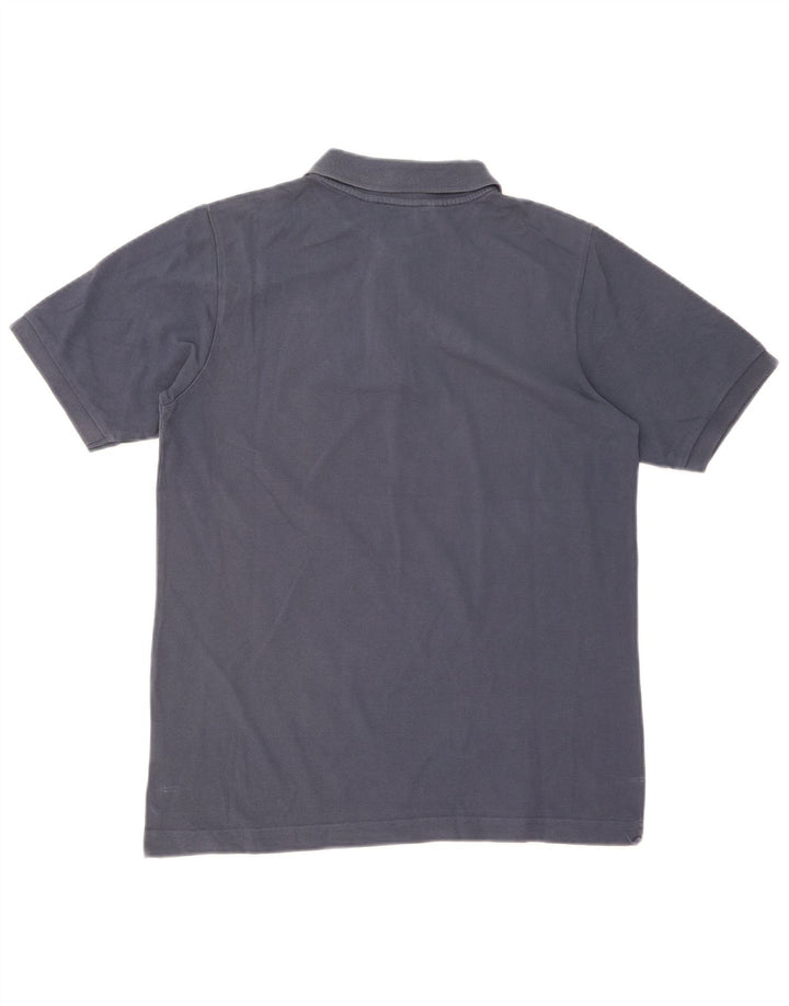 Polo Kappa Uomo Media Cotone Blu Navy