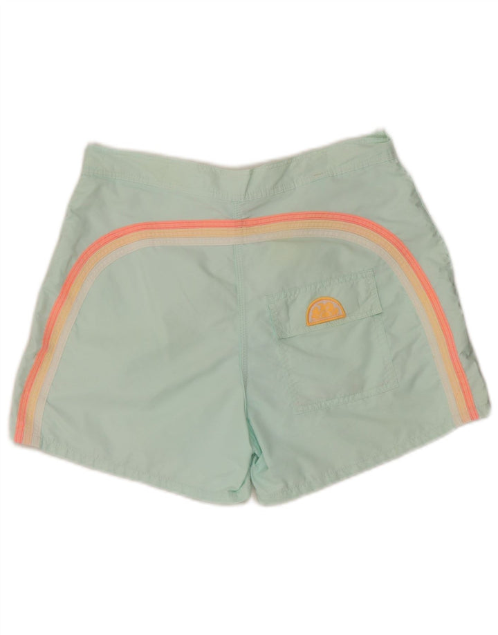 Pantaloncini da bagno da uomo Sundek nylon turchese medio
