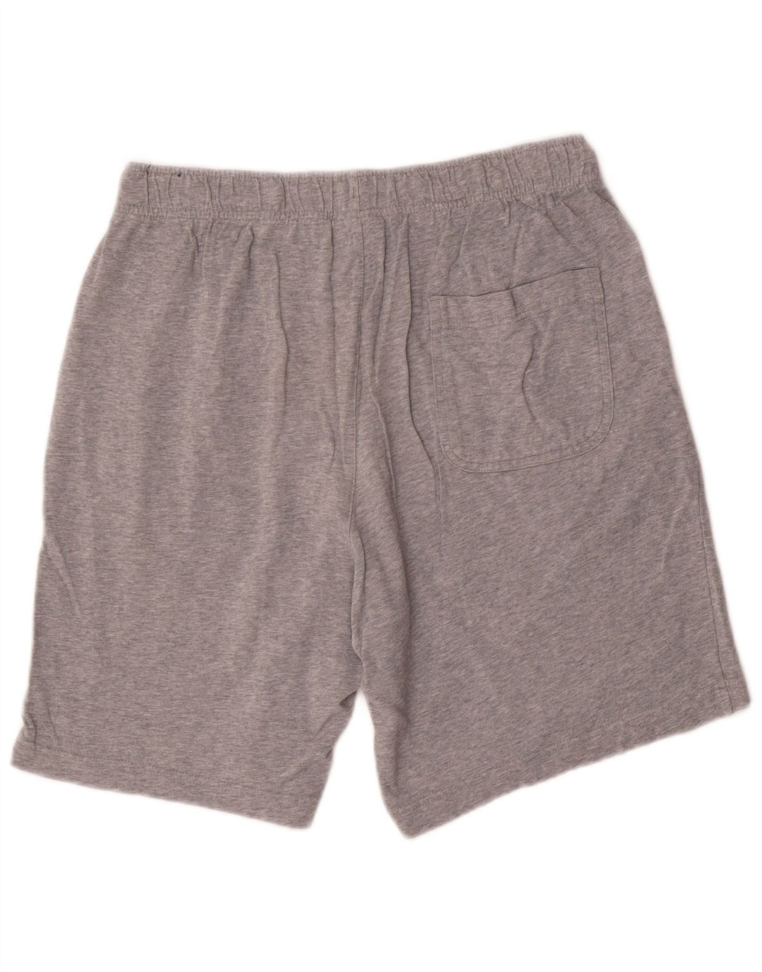 Pantaloncini sportivi Nike da uomo in cotone grigio medio