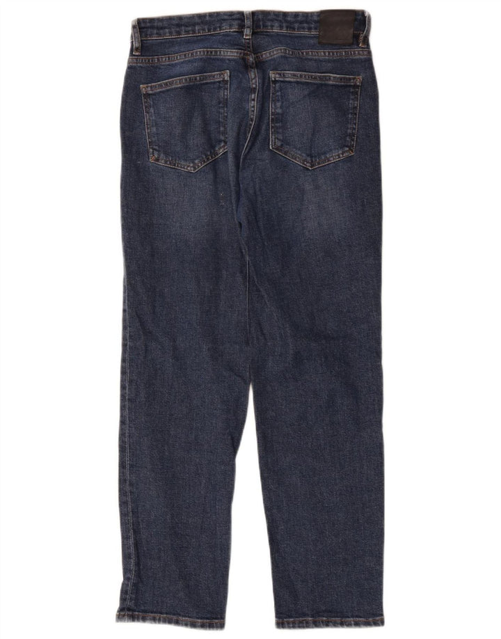 Jeans dritti da donna Massimo Dutti W30 L27 cotone blu