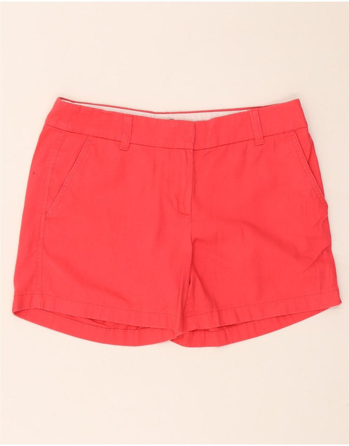 Pantaloncini chino da donna J. CREW US 4 Small W30 cotone rosso
