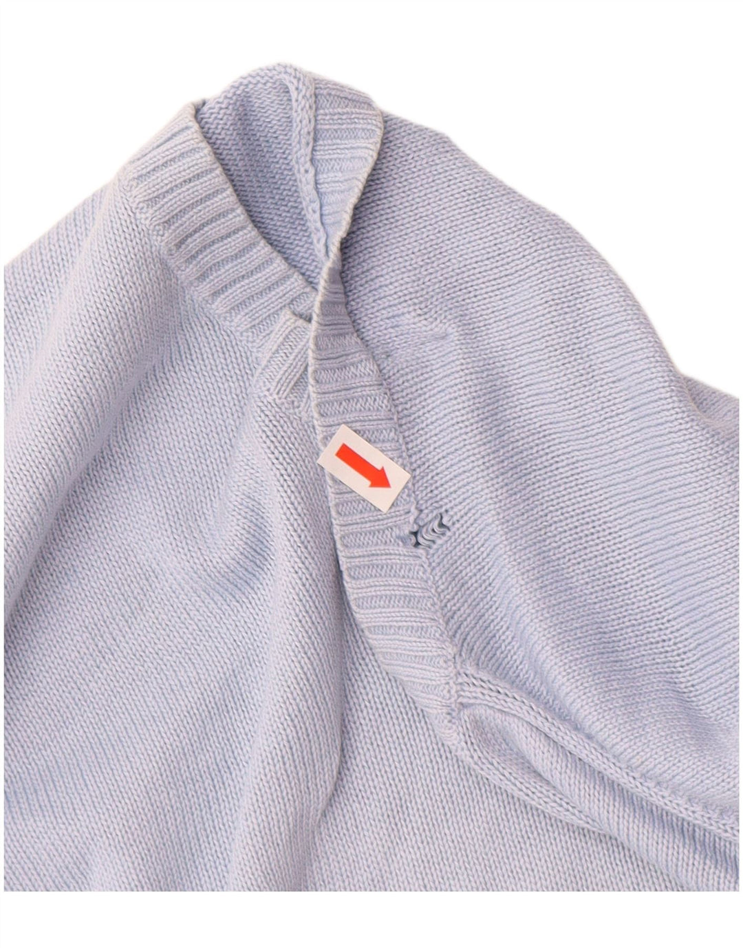 POLO RALPH LAUREN Maglione da bambino con scollo a V 13-14 anni XL in cotone blu