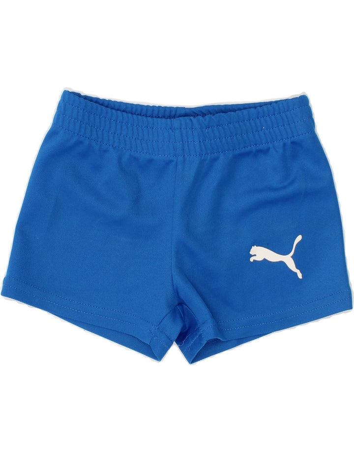 PUMA Boys Sport Shorts 2-3 Years Blue Vintage Puma and Second-Hand Puma from Messina Hembry 