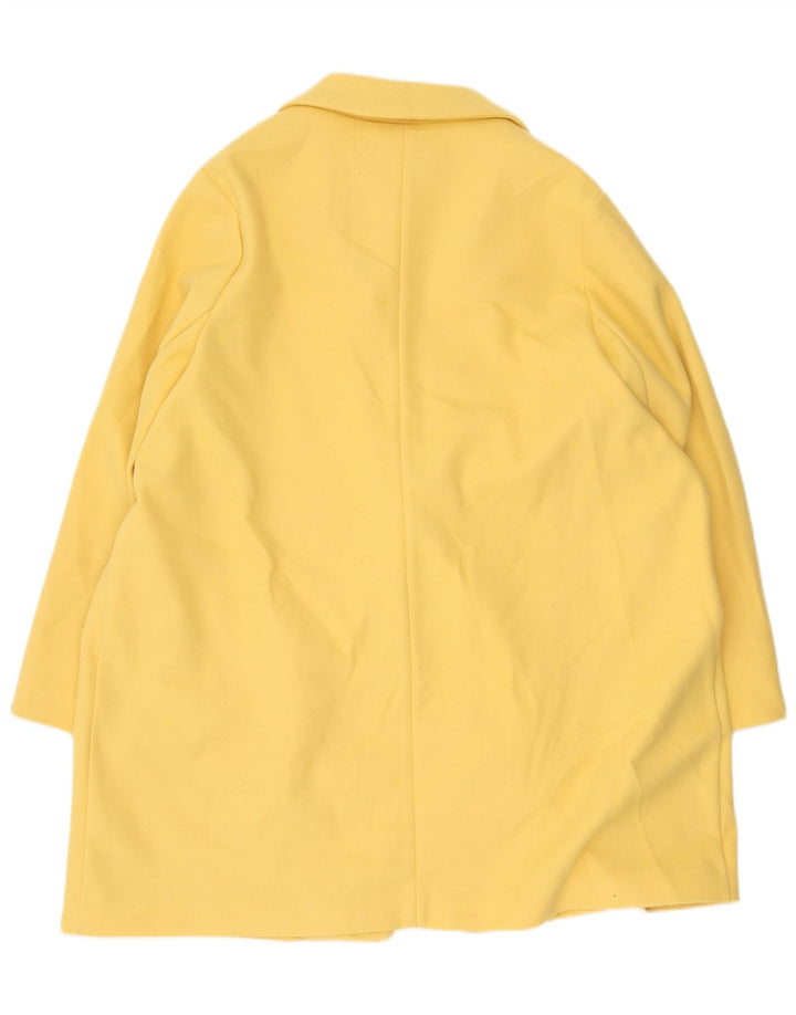 Soprabito da donna Marks & Spencer UK 24 4XL cotone giallo
