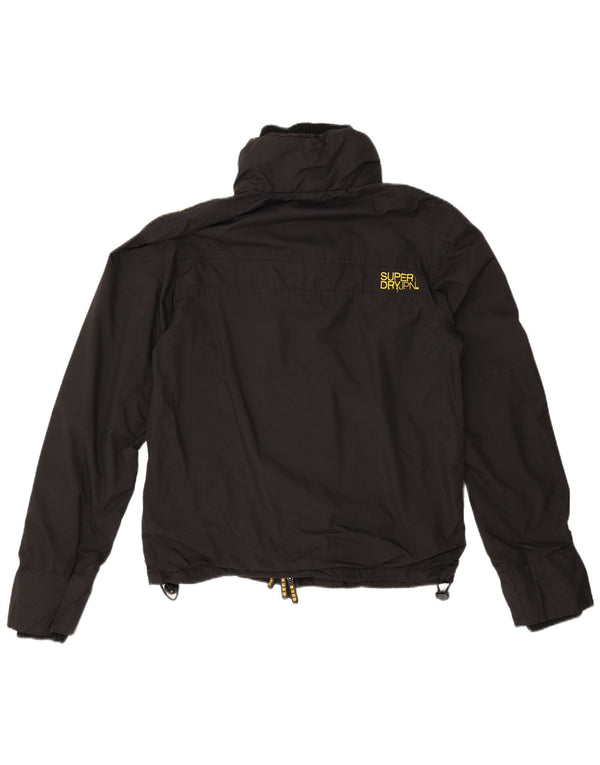 Giacca a vento da donna Superdry UK 14 nylon nero medio