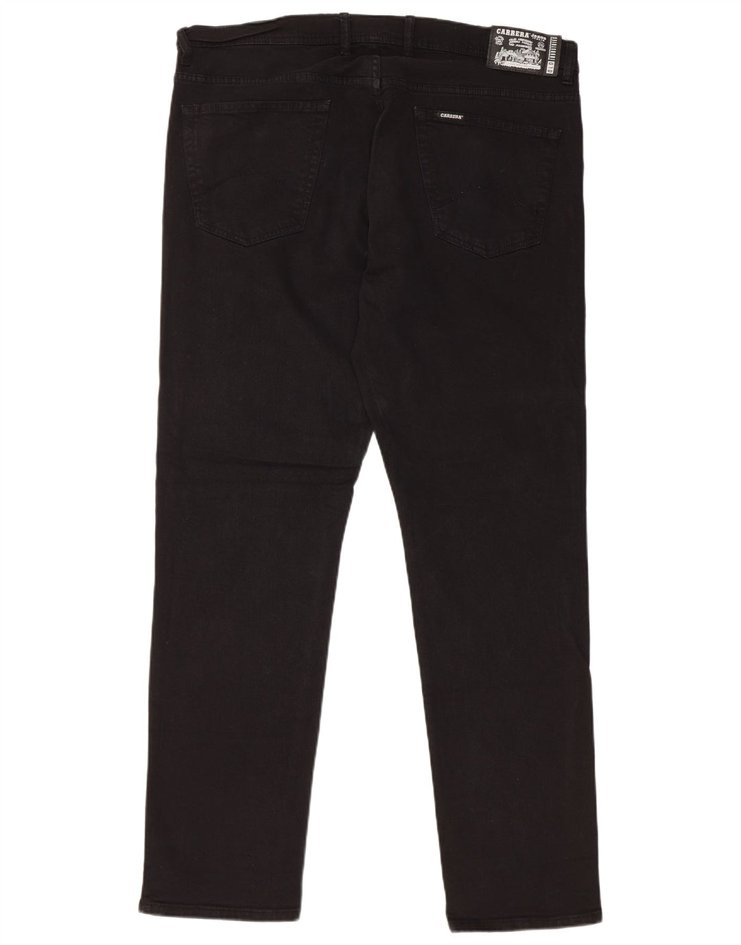Jeans Carrera Uomo 717 Slim W38 L32 Cotone Nero