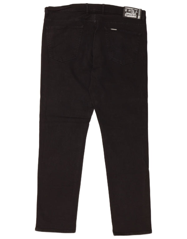 Jeans Carrera Uomo 717 Slim W38 L32 Cotone Nero