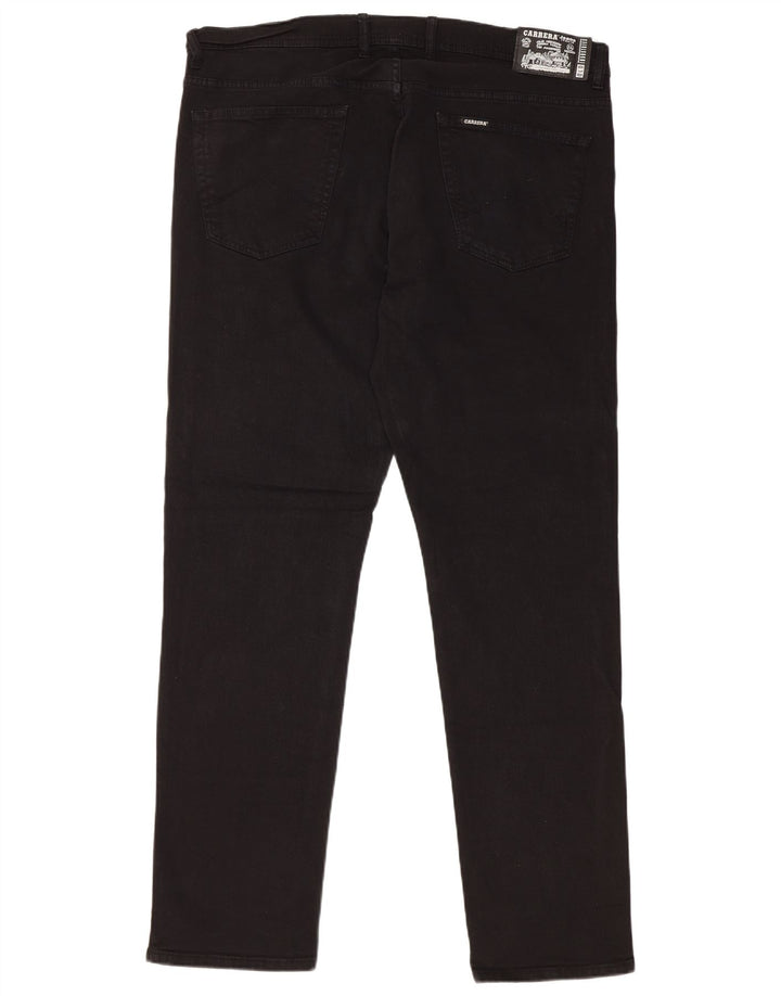 Jeans Carrera Uomo 717 Slim W38 L32 Cotone Nero
