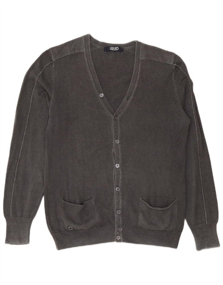 Maglione Cardigan Uomo Liu Jo XL Cotone Grigio