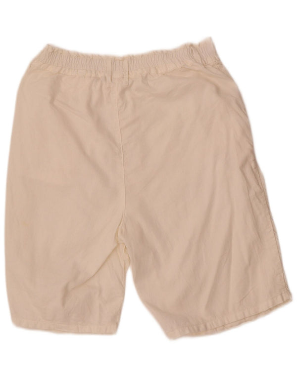 Pantaloncini chino da uomo Benetton W28 piccoli bianchi